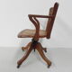 Oak office chair