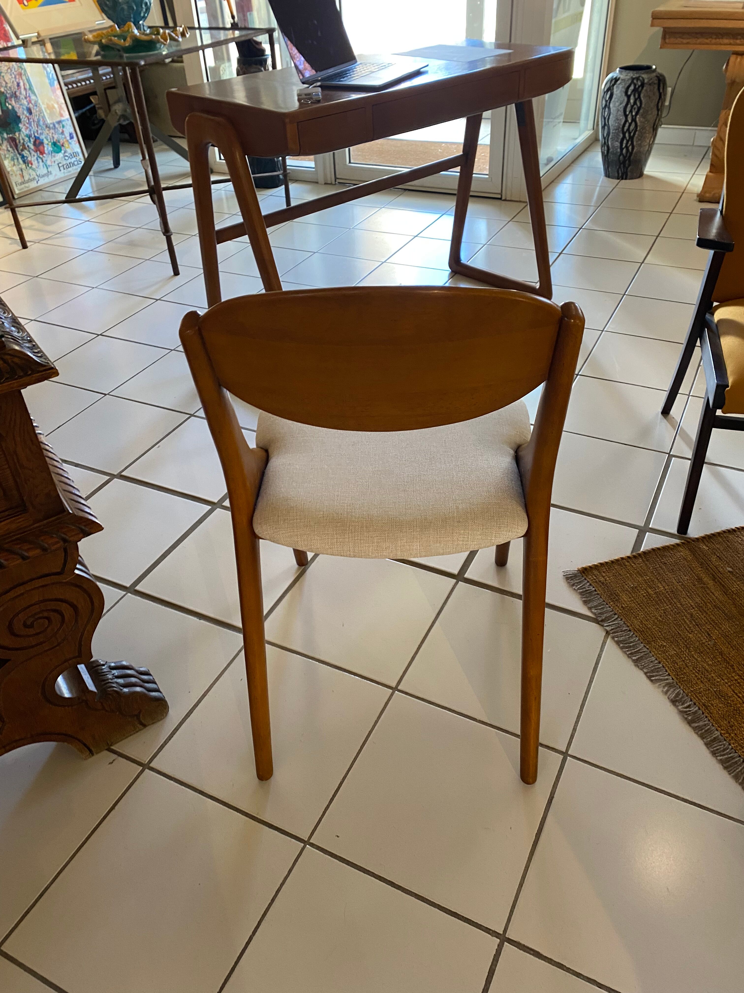 Scandinavian fabric chair