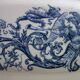 Large Terre de Fer Clairefontaine Renaissance 19th Century Platter