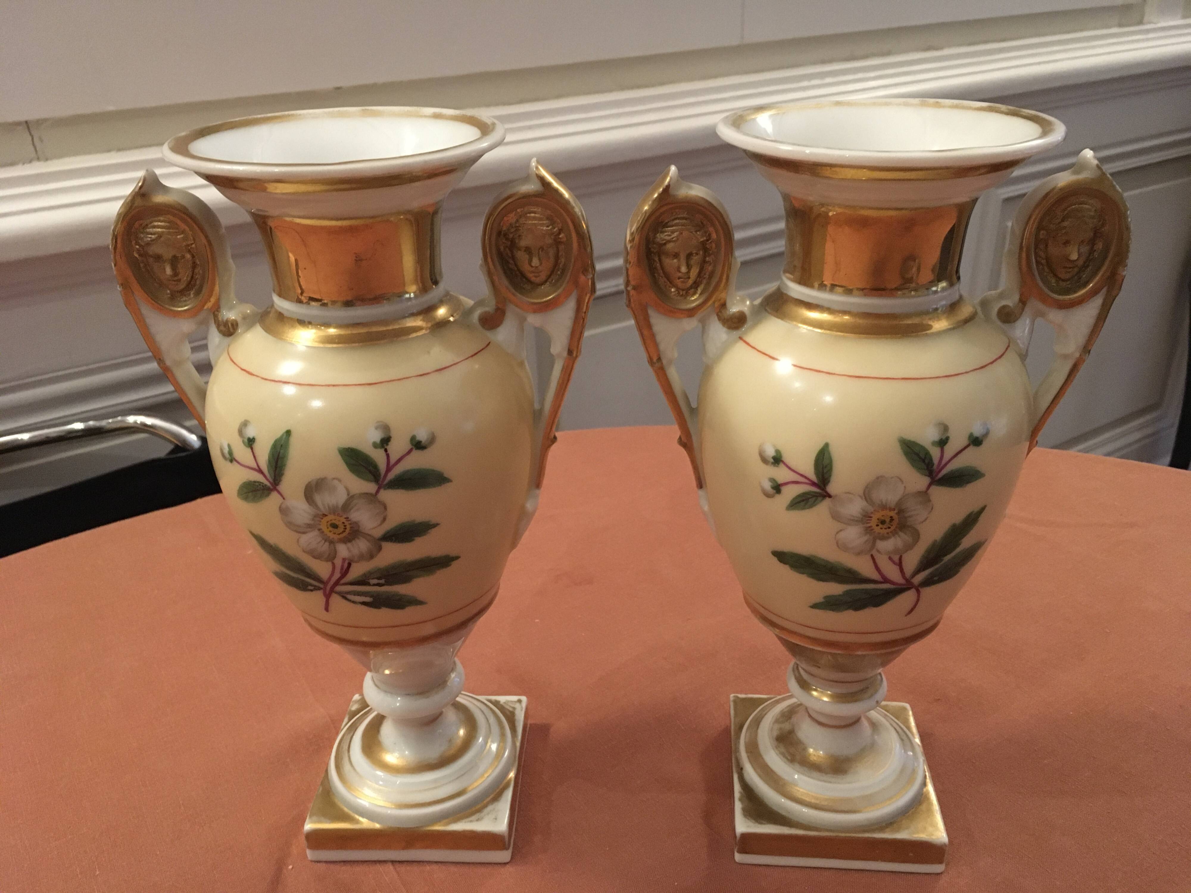 Pair of Empire vases