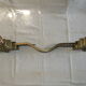 Bronze fireplace bar XIX Front trim Fireplace accessory Louis XV