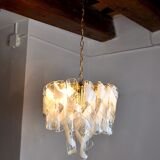 Simoeng's Spiral chandelier, murano glass, Italy, 1960