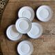 Set of 6 Arcoroc bread or dessert plates.