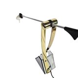 Brilliant-leuchten - table lamp - model 06248 - Memphis style - brass - 80s