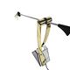 Brilliant-leuchten - table lamp - model 06248 - Memphis style - brass - 80s