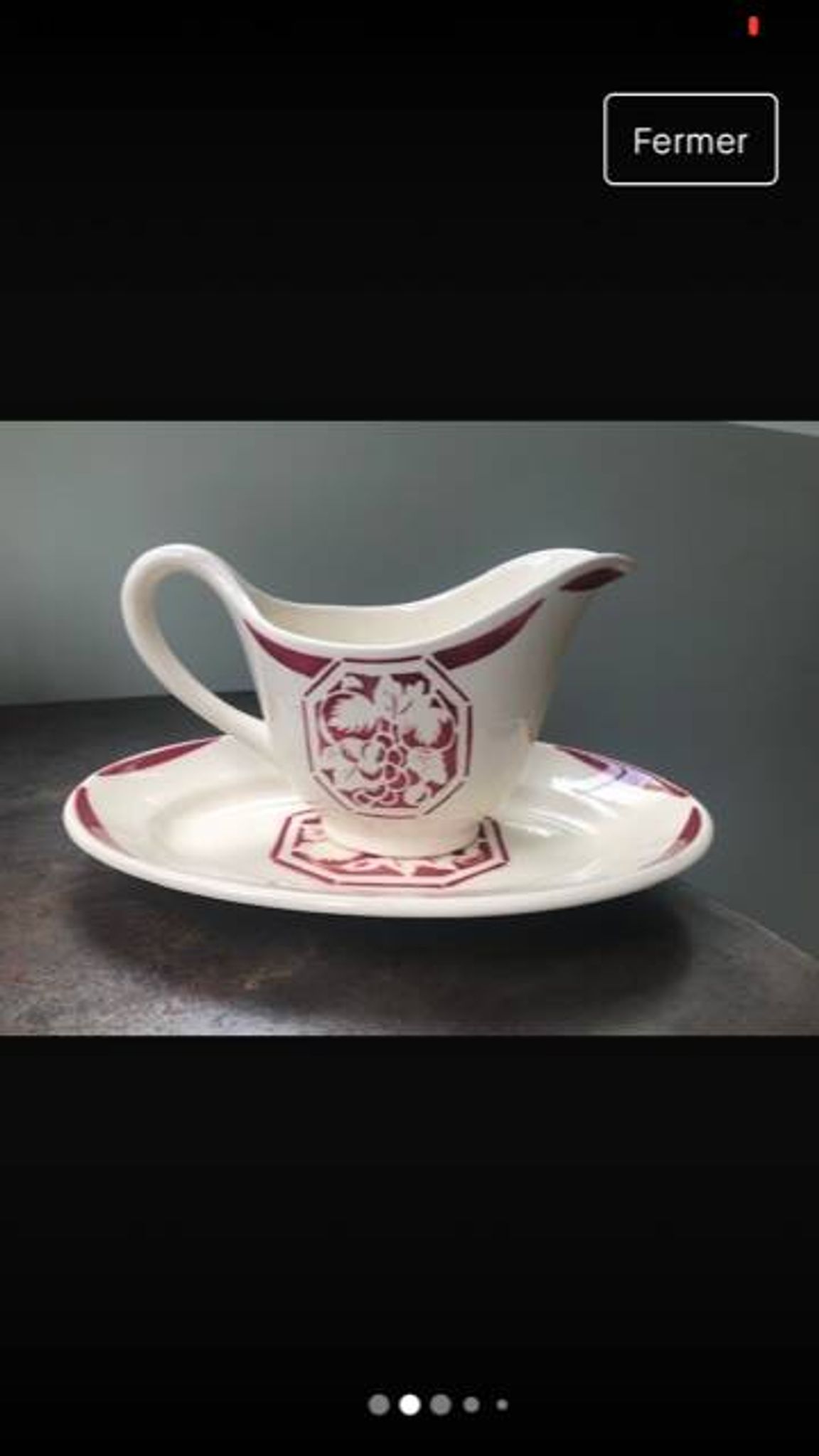 K&G Luneville Sauceboat