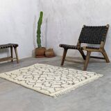 Small traditional Azilal rug 150 X 100 Cm