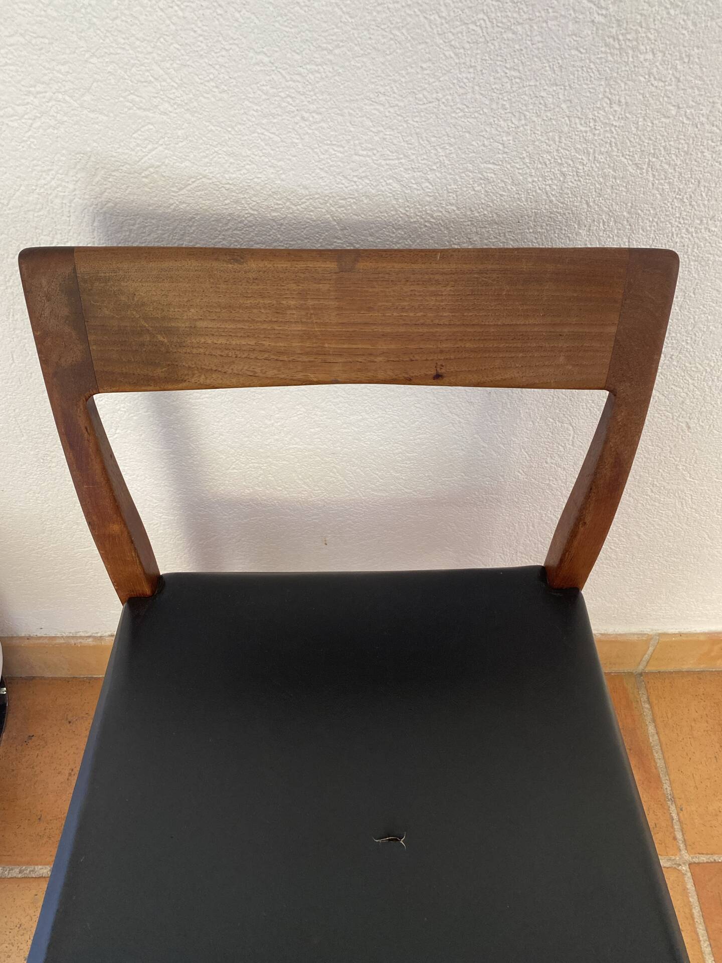 Teak chair, Kobtiki by Yngve Ekstrom for Hugo Troeds, 1960s.