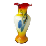 Tony Henri multicoloured glass vase