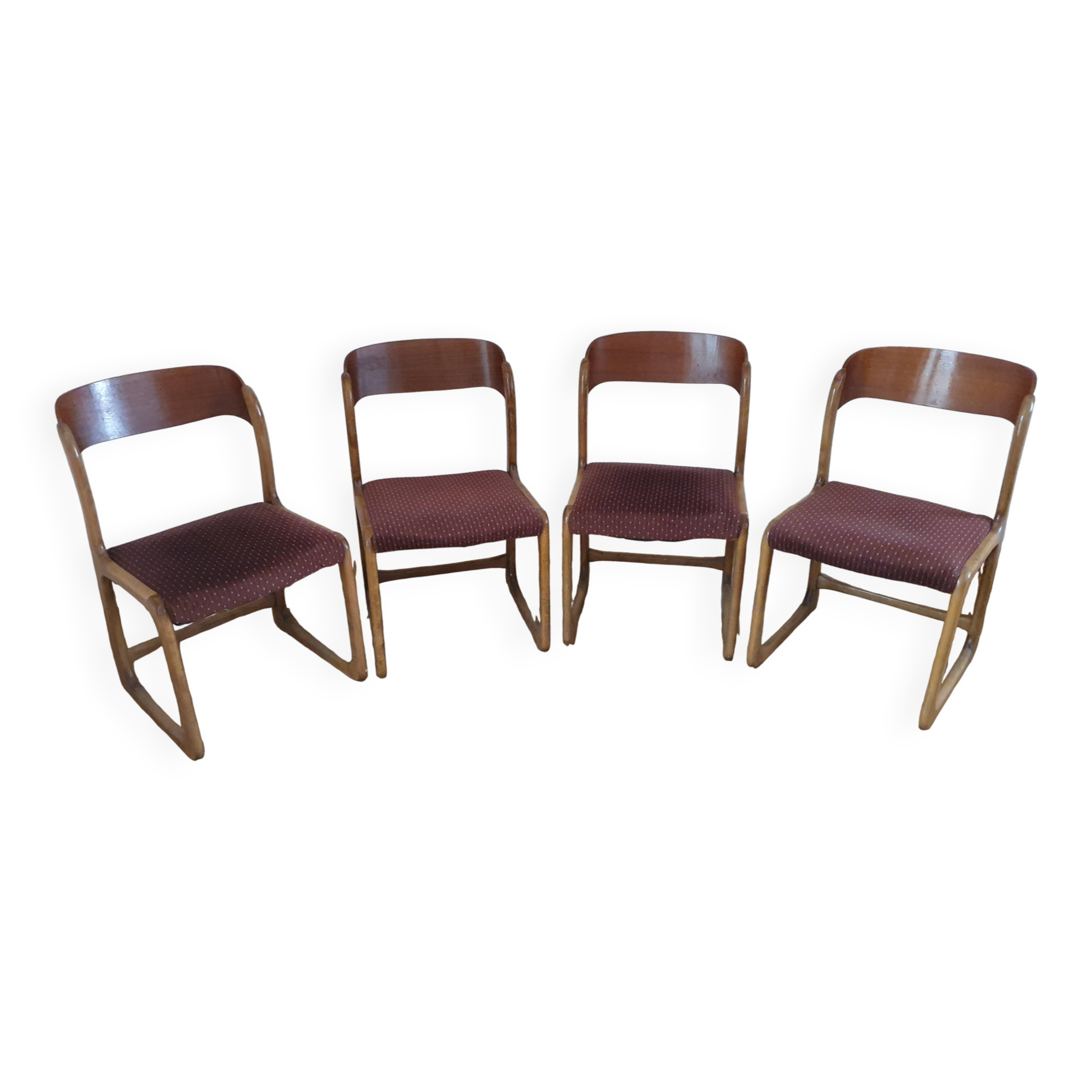 Bauman sled chairs