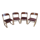 Bauman sled chairs