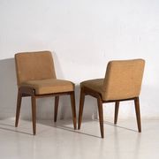 Mid Century style chairs (c.1940). Set of 2 pieces.