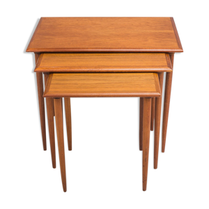 tables gigognes en teck