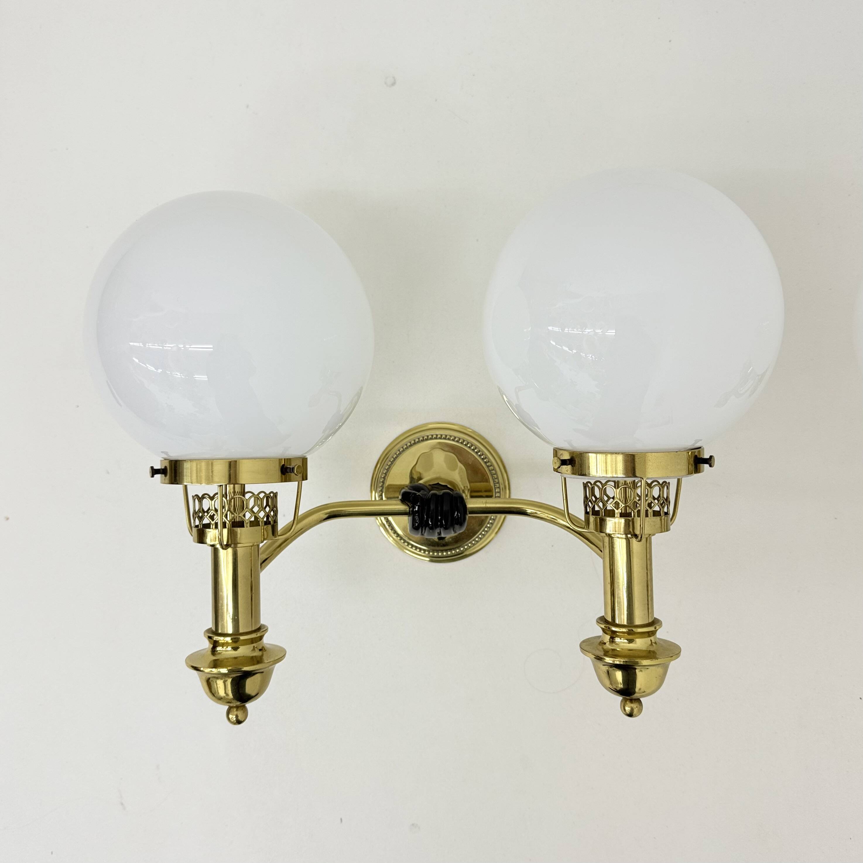 Brass Sconces by Vereinigte Werkstätten München 1970s