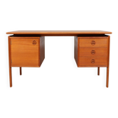 Bureau en teck par Arne Vodder pour GV Møbler, Danemark, 1960
