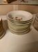 Deep plates porcelain from Vierzon