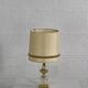 Lampe ancienne en crystal et laiton