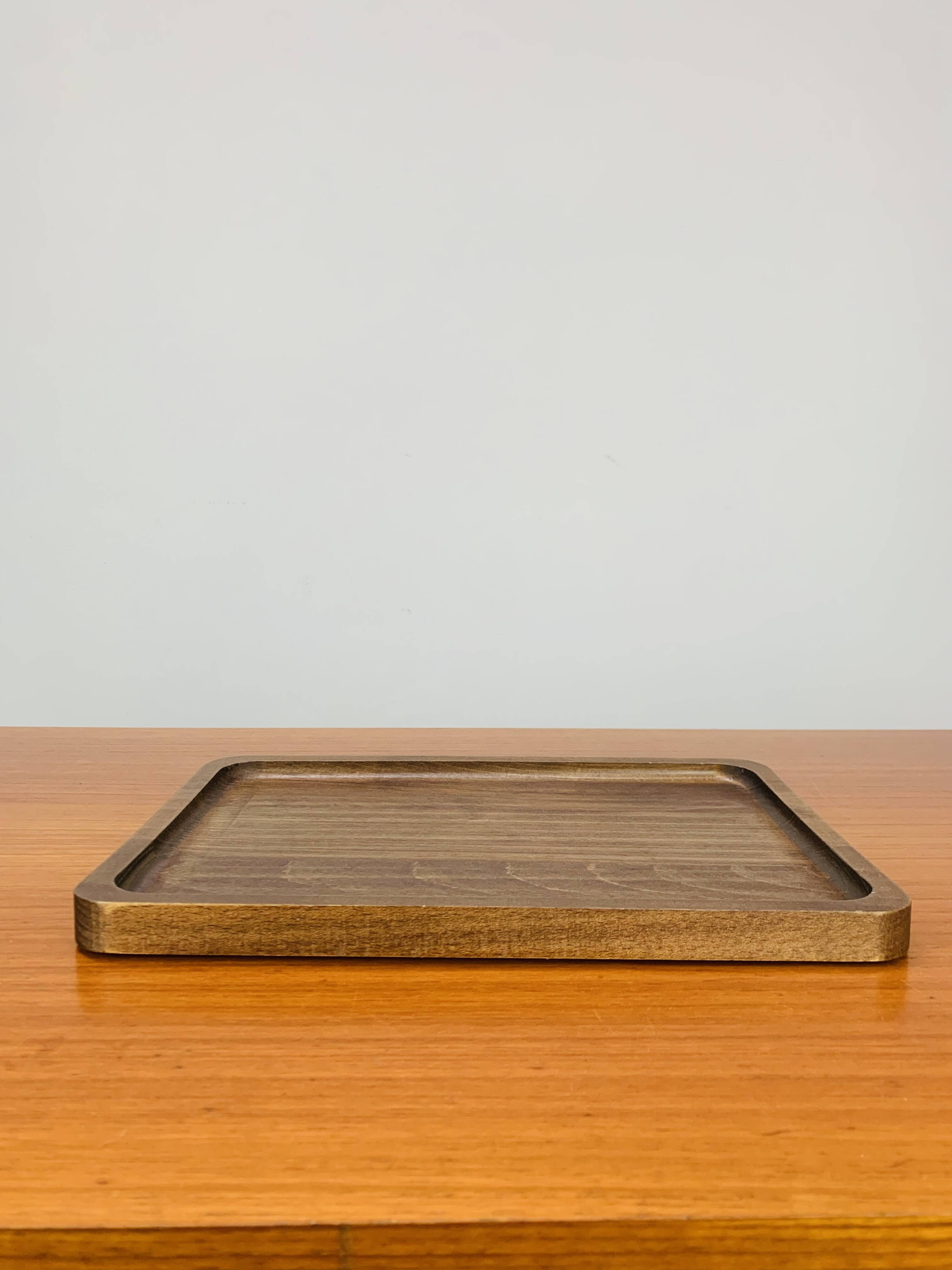Vintage Scandinavian teak tray