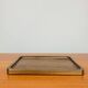 Plateau scandinave vintage en teck