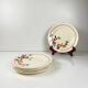 6 dessert plates Sarreguemines "Bitche", late 19th - early 20th century