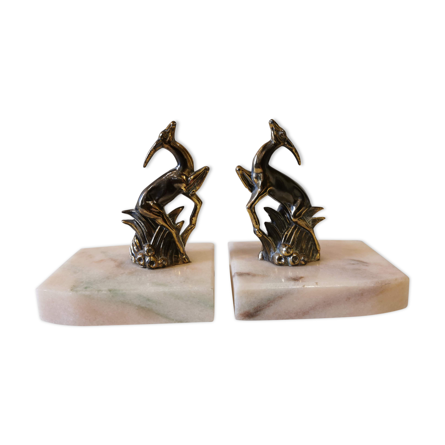 Art deco bookends