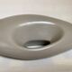 Grey ceramic vase design
