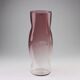 Vintage vase from the 1980s in Man. Barbini Murano glass.