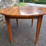 Oval farmhouse table 130 cm