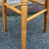 2 vintage Scandinavian bar stools in mountain style