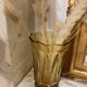 Large smoked glass vase from the 70s