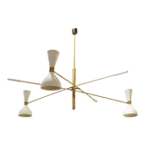 Lutre pendulum moonlight 3 arms white