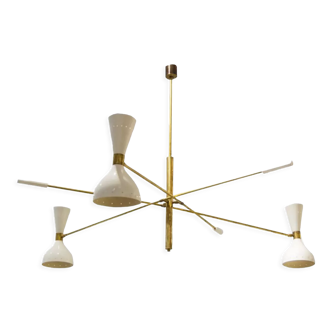 Lutre pendulum moonlight 3 arms white