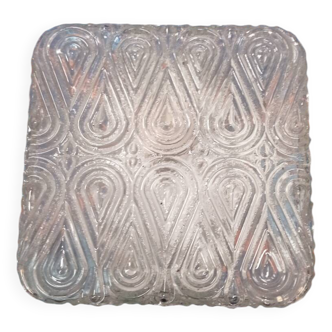 Vintage glass ceiling light