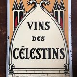 Plaque émaillée