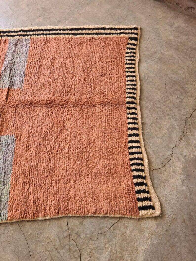 Tapis berbère fait main traditionnelle 250cmx150cm