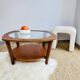 Mid-Century English teak coffee table