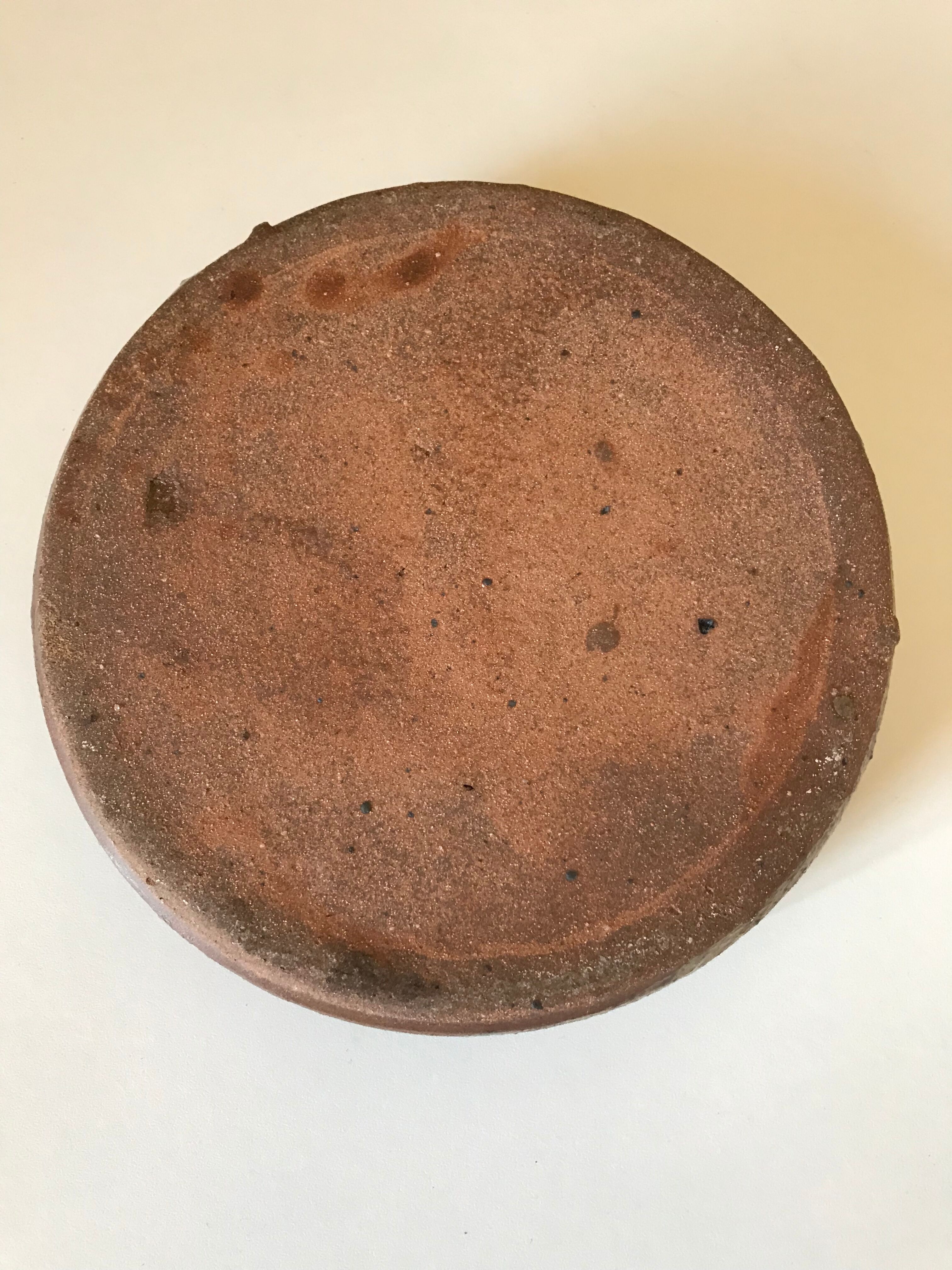 Ashtray in vintage stoneware 60s