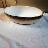 Antique ceramic oven dish