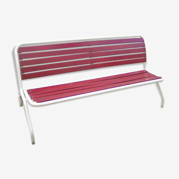 Banc de jardin pliable