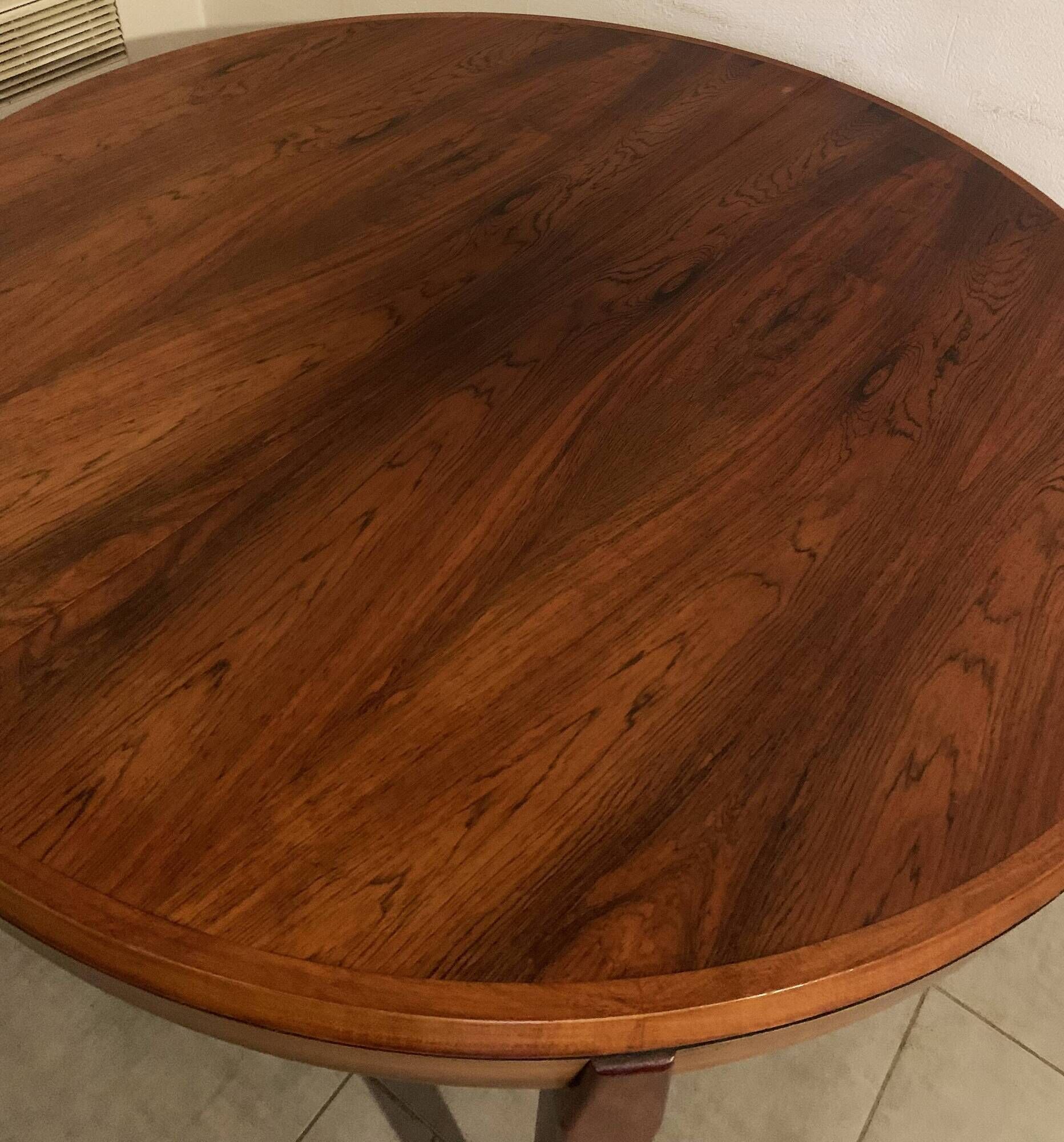 Dining table by Vestervig Eriksen Scandinavian rosewood from the 60s extendable