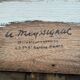 Louis XV style chest of drawers stamped Delorme
