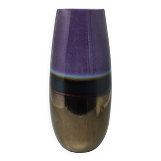 1970s Space Age Vase in Ceramic by Brambilla. Made in Ital