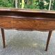 Louis XV desk in solid oak from the 19th century.