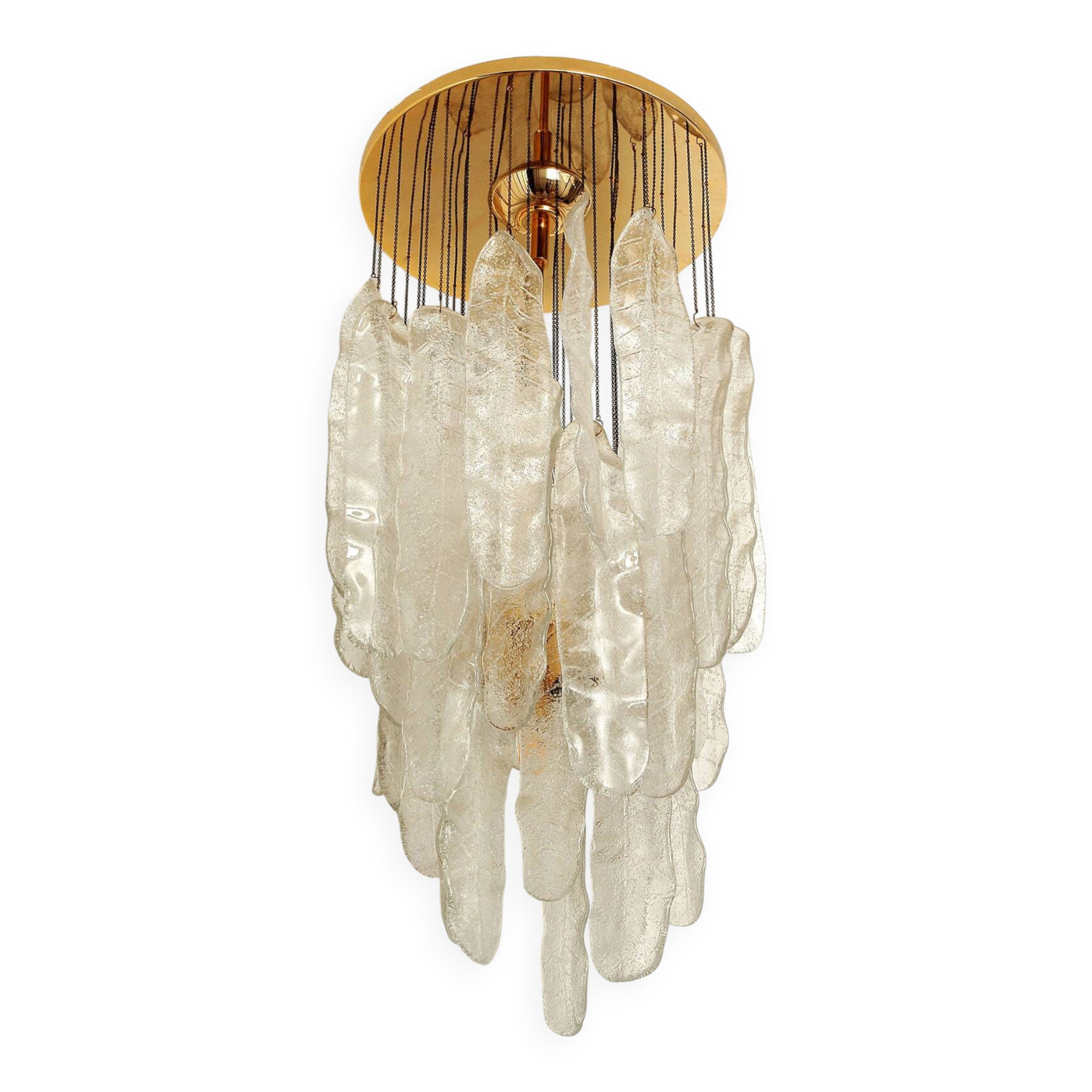 Murano waterfall lamp