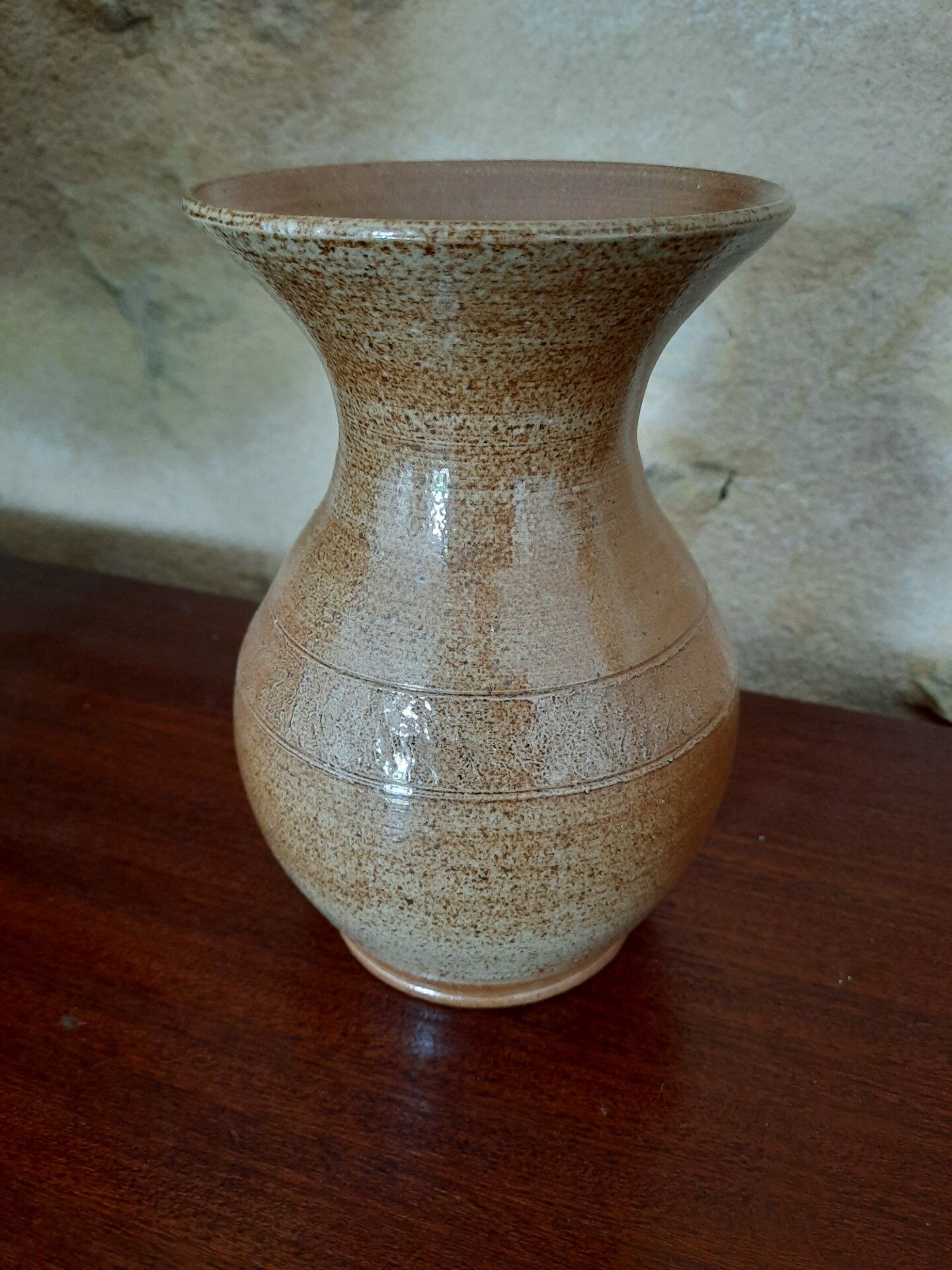 Sandstone vase