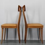 1950s Set of Four Italian Dining Chairs