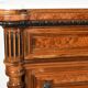 Commode Buffet in Amboyna Burl and Rosewood, Louis XVI style – 2nd Part 19th