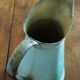 Broc en Zinc Patine green bleu