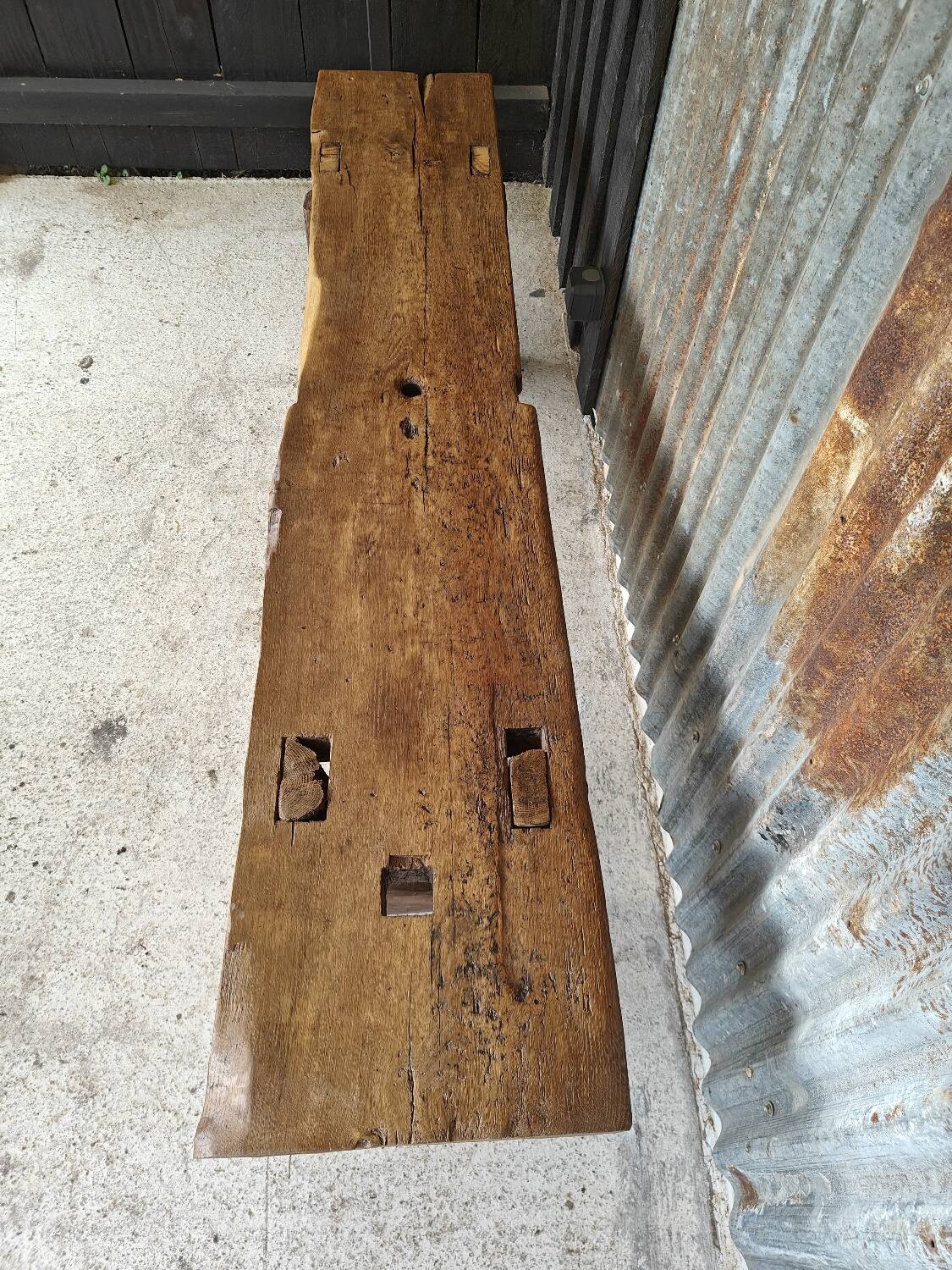 Brutalist coffee table