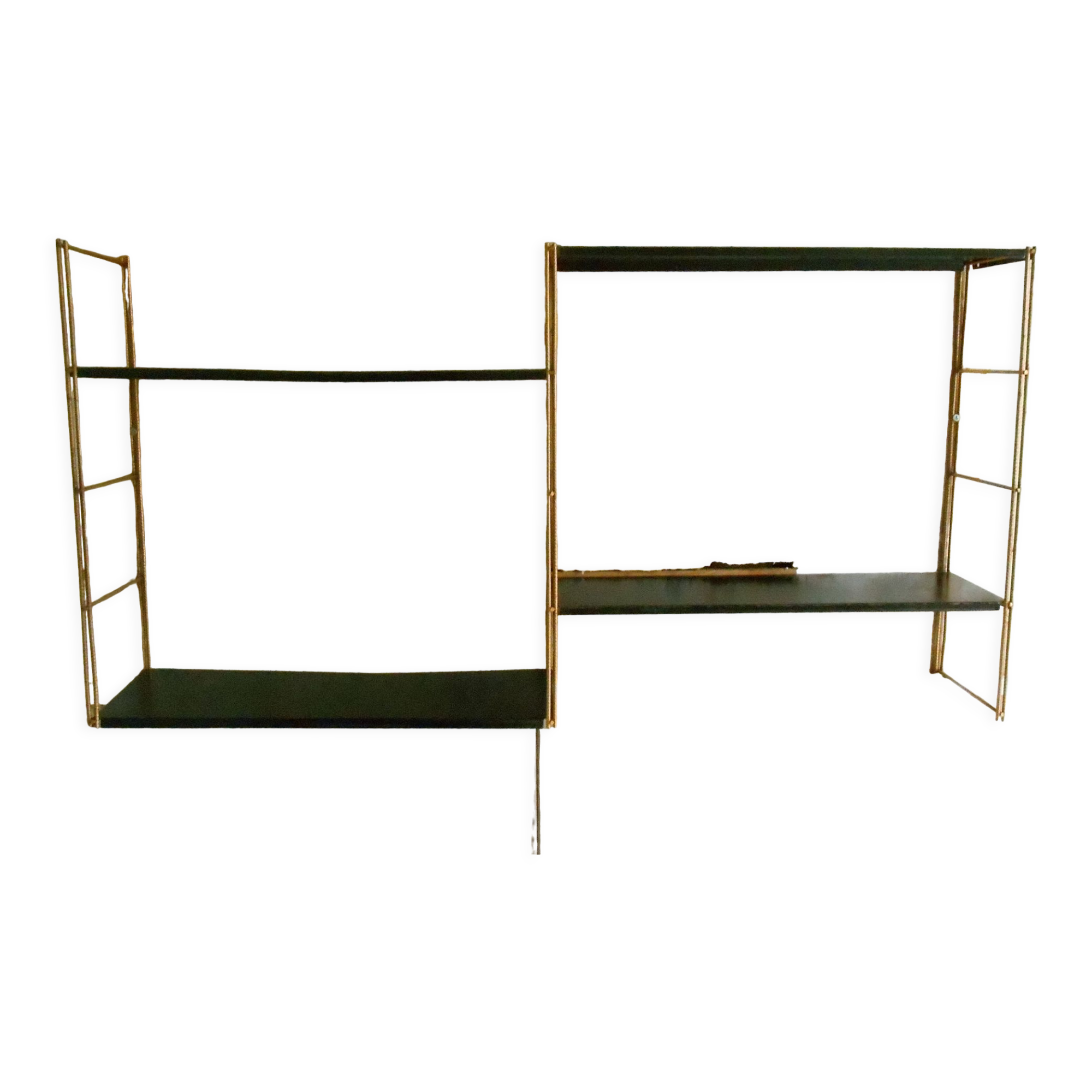 Vintage modular wall shelf